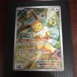 Pokemon Eevee SVP173 Scarlet & Violet Promo Holo Basic HP50 Boosted Evolution - Image 1