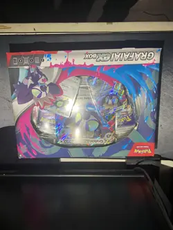 Pokemon TCG Grafaiai EX Collection Box New Sealed - Image 1