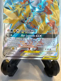 Pokemon Moltres & Zapdos & Articuno GX TAG TEAM Full Art Holo Hidden Fates 66/68 - Image 2