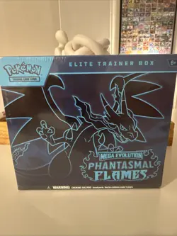 Pokemon TCG Phantasmal Flames Elite Trainer Box Sealed - Image 1