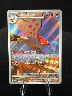 2026 Pokemon - TALONFLAME - IR Illustration Rare - PERFECT ORDER - 091/088 - Image 1