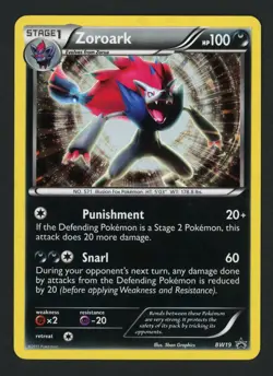 Zoroark BW19 Black and White Promo Pokemon TCG - Image 1