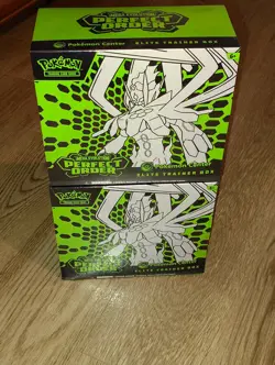 2x Perfect Order Pokemon Center PC ETB Elite Trainer Box. In hand - Image 1