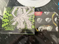 Pokemon Center Mega Evolution Perfect Order ETB and Booster Box SEALED BUNDLE - Image 1