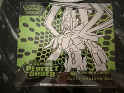 Pokemon Center Mega Evolution Perfect Order ETB and Booster Box SEALED BUNDLE - Image 2