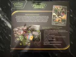 Pokemon Center Mega Evolution Perfect Order ETB and Booster Box SEALED BUNDLE - Image 5
