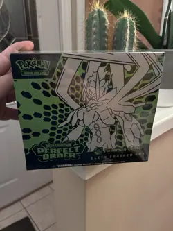 Pokemon TCG Mega Evolution Perfect Order Pokemon Center ETB Sealed IN HAND - Image 1