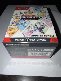 Pokemon TCG: S&V Prismatic Evolutions Booster Bundle 6 Packs Factory Sealed - Image 4