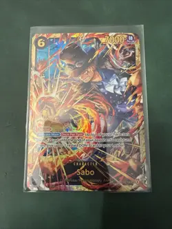 Sabo (120) OP13-120 Carrying On His Will Foil - Image 1