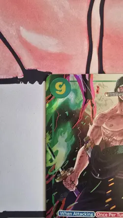 One Piece Wings of the Captain Roronoa Zoro OP06-118 Secret Rare SEC Alt Art ENG - Image 2