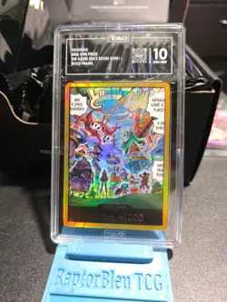 TAG 10 Egghead OP14/EB04 Gold Don!! Azure Sea's Seven English not PSA 10 RANK #1 - Image 1