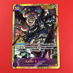 One Piece CCG | (Kaido & Linlin | OP08-119) | SEC Secret Rare English Card TCG - Image 1