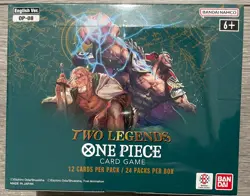 One Piece OP-08 Two Legends Booster Box 24 Packs English Sealed - Image 2
