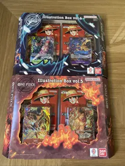ONE PIECE Illustration Box Vol 5 & Vol 6 NEW PRB-02 OP-13 Bundle TCG - Image 1