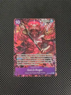 Gol.D.Roger Alt Art OP13-064 Carrying On His Will One Piece TCG English - Image 1