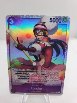 Porche Super Rare OP07-072 SR 500 Years in the Future One Piece TCG English Foil - Image 1