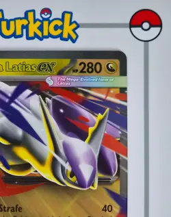 Mega Latias EX 100/132 | Mega Evolution | MEG | Pokemon Card | NM - Image 4