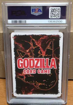 PSA 10 GEM MT - Godzilla card game EBP01-073+ SP Godzilla Against MechaGodzilla - Image 2
