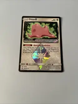 Pokemon Card Ditto XY Black Star Promo Holo Rare 154/214 - Image 1