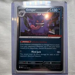 Pokemon Gengar GameStop Promo Holo 130 HP Card 050/088 - Image 1