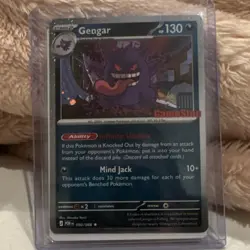 Pokemon Gengar GameStop Promo Holo 130 HP Card 050/088 - Image 2