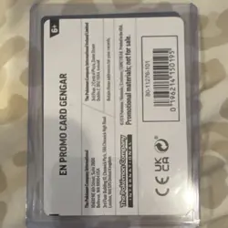 Pokemon Gengar GameStop Promo Holo 130 HP Card 050/088 - Image 3