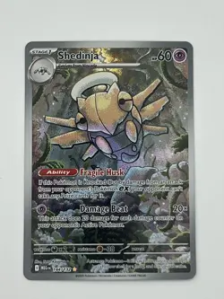 Pokemon TCG Shedinja Mega Evolutions Shiny Rare 144/132 NM Nearmint Card IR - Image 1