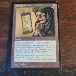 MTG Sands of Time Visions Magic The Gathering TCG Card - Image 1