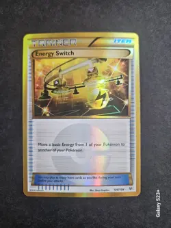 Pokemon Card TCG XY: Roaring Skies Secret Rare Energy Switch 109/108 NM/LP - Image 1