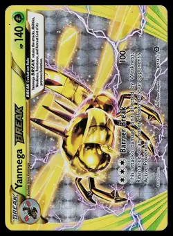 Pokemon Card Steam Siege Yanmega BREAK 8/114 Rare - Image 1