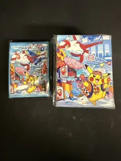 *NO PROMO CARD* Pokemon Center FUKUOKA Deck Box and Sleeves [US Seller] - Image 1