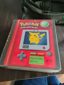 Pokedex Binder with Pokemon cards - Image 1
