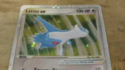 Latios ex 94/97 Rare Holo SWIRL Vintage Pokemon Card EX Dragon 2003 Pokemon - Image 2