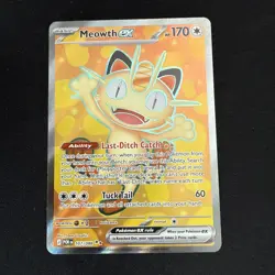 Meowth EX Perfect Order 107/088 NM Pokemon Card - Image 1