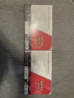 2x Pokemon TCG Prismatic Evolutions ETB with Booster Bundle Costco 2-Pack Sealed - Image 2