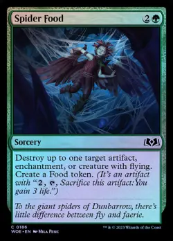 Spider Food - Foil - MTG Cards Shop - Image 1