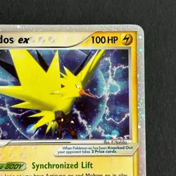 Zapdos ex 033 Black Star Promo Holo Rare Pokemon Card - Image 3