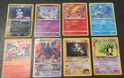 8x Single Pokemon Cards, Some old and Some Recent - Image 1
