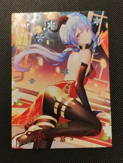 SD-03 Ganyu Genshin Impact Goddess Story TCG Doujin Waifu Anime Card - Image 1