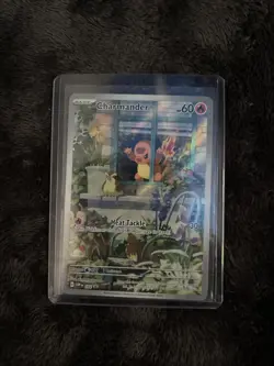 Pokemon TCG 2023 Obsidian Flames Charmander 044 Holo Black Star Promo Card - Image 1