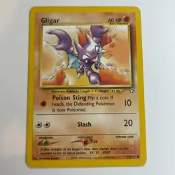 Gligar 59/111 Neo Genesis (Unlimited) Regular Common Pokemon Moderate Play+ - Image 3