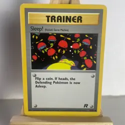 Sleep! 79/82 Team Rocket Unlimited Common Pokemon Moderate Play+ - Image 1
