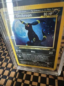 2001 Pokemon Neo Discovery Umbreon Holo #13/75 TAG 9 Mint - Image 3