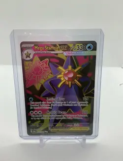 Mega Starmie ex 102/088 Perfect Order Hol Ultra Rare Pokemon NM, Unplayed - Image 1