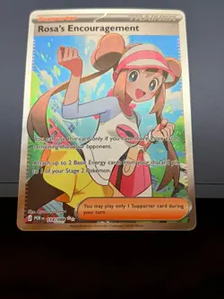 2026 Pokemon Perfect Order - Rosa’s Encouragement 114/088 Full Art NM - Image 1