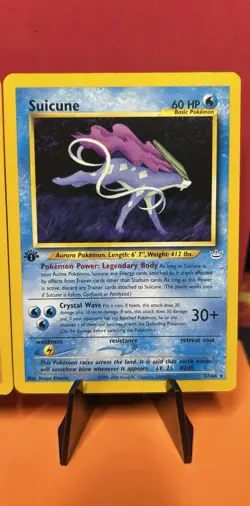 Pokemon 2000 - First Edition Neo Revelation Set - Raikou/Entei/Suicune - NM / LP - Image 4