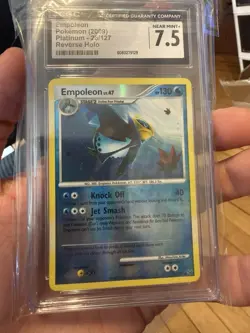 Empoleon 26/127 Platinum Pokemon Reverse Holo CGC 7.5 - Image 1