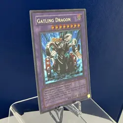 Yugioh Gatling Dragon FET-EN035 Ultra Rare 1st Edition NM Flaming Eternity - Image 3