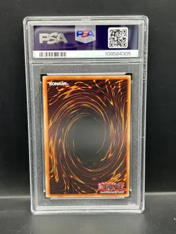 Yugioh PSA 7 NM Blue-Eyes White Dragon DUSA-EN043 Ultra Rare 1st Edition S#4302 - Image 2