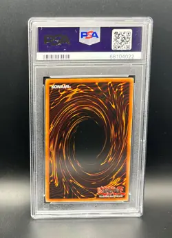 Yugioh PSA 10 GEM MT Tiger Axe TP1-012 Rare Unlimited 2002 S#4022 - Image 2